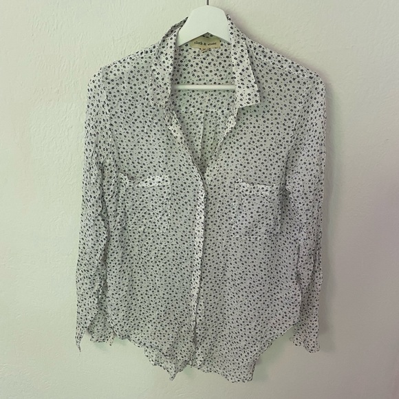 Tops - Cloth and stone anthropology blouse floral